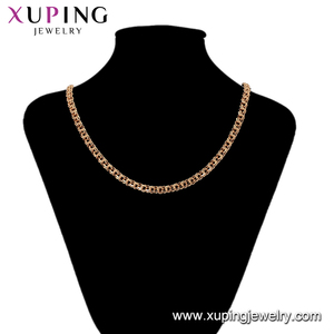 46157 Xuping 2019 Thiết Kế Dây Chuyền Vàng Nữ Sang Trọng Vòng Cổ Mạ Vàng 18K - Product Image 6
