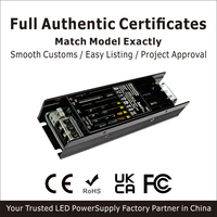 Controlador LED Triac HRGS-60-12, 100-277V, IP20, Carcasa de Aluminio, Sin Zumbido, para Renovación del Hogar, Downlight, CE, RoHS, 3 Años de Garantía