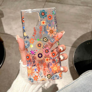 เคสโทรศัพท์แบบใสลายดอกไม้สุดหรูสำหรับซัมซุง S26 S23 S25 S24 A53 A35 A56เป็นพิเศษป้องกันการพิมพ์สองชั้น - Product Image 4
