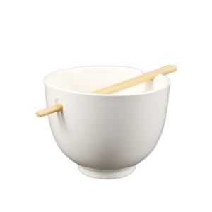 Bol réutilisable japonais en céramique deep, ramen avec baguettes, vente en gros, usine, - Product Image 1