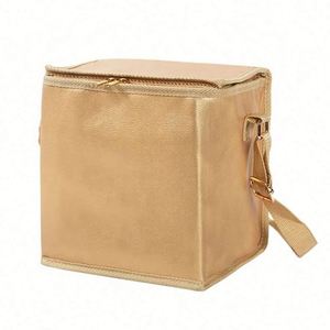 Bolsa Térmica Plegable para Entrega de Helados, Pescado, Mariscos y Cerveza, con Aislamiento de Cuero Ecológico PU y Lámina de Aluminio, con Logotipo - Product Image 1