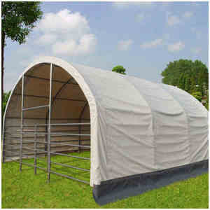 Precio de fábrica Ganado 20Ft Tela Carpa Cúpula Contenedor Refugio - Product Image 5
