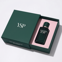 Boîte cadeau de luxe personnalisée à deux tons avec insert sur mesure pour l'emballage de parfums, cosmétiques et soins de la peau