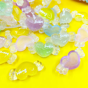 Nouveaux cabochons lumineux en résine douce pour accessoires de nail art, bijoux DIY et décoration artisanale - Product Image 6