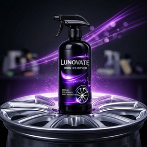 สเปรย์กำจัดคราบเหล็ก LUNOVATE 500 มล. แบบใส ออกฤทธิ์เร็ว ทำความสะอาดล้ำลึก สำหรับล้อรถยนต์ ระบบเบรก และพื้นผิวสี - Product Image 6