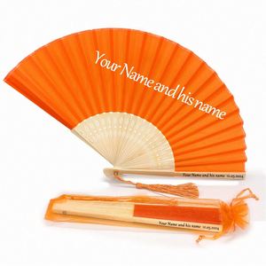 Éventails pliants vintage japonais et chinois, sculptés, pour mariage, été, danse, fête, art populaire, personnalisation, cadeaux d'affaires - Product Image 1