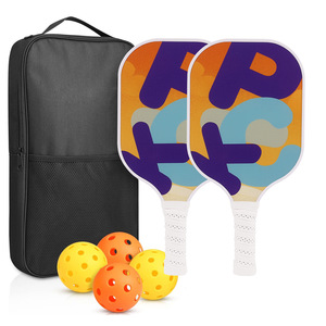 Chifory Sports Customizable Logo Honeycomb Children Fiberglass Face Pickleball Racket Set 16mm Thickness USA Approved Durable - Product Image 3