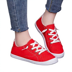 Mocasines de Lona para Mujer, Zapatos Bajos para Caminar, Transpirables, Ligeros, Casuales, con Suela Plana, Estilo Urbano - Product Image 4