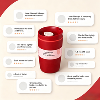 En stock – Tasse à café isotherme en acier inoxydable 12oz 20oz à double paroi avec couvercle rabattable – Gobelet de voyage réutilisable