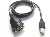Cable convertidor USB 2.0 a serie (9 pines) DB-9 RS-232 con chipset FTDI, HEXNUTS para Windows 11/10/8.1/8/7/VISTA/XP Mac OS X 10.6