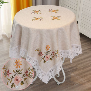 कला पादरी हाथ कढ़ाई टेबलटाट नई डिजाइन सूरजमुखी कढ़ाई रिबन टेबलटाट - Product Image 6