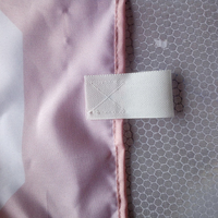 Drapeau publicitaire extérieur rectangulaire volant en polyester tricoté, imprimé par sublimation, avec mât en aluminium