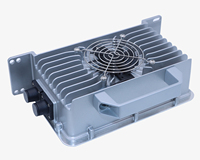 Chargeur de batterie pour voiturette de golf étanche IP67, 1500W max, OTP, haute efficacité, entièrement scellé, 36V25A/48V25A/60V20A/72V18A