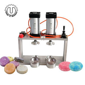 Machine de pressage pneumatique pour bombes de bain, machine de fabrication de boules de sel avec logo personnalisé, usine de fabrication automatique de bombes de bain - Product Image 1
