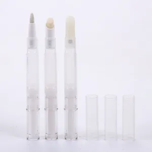 Wholesale empty 2ml portable clear plastic teeth whitening gel pen