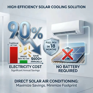 Climatiseur monosplit intelligent 18 000 Btu à économie d'énergie R410a pour usage hôtelier 1.tropical Unp-ocs-18k - Product Image 4