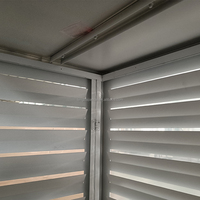 Cubierta de aluminio con revestimiento de PVDF para aire acondicionado, cubierta de rejilla para condensador, escudo de aluminio a prueba de óxido para edificios de oficinas de gran altura