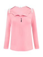 Chemises OEM ODM Deyeek pour femmes avec port de perfusion, 2 boutons-pression latéraux, manches longues, vêtements post-chirurgie, dialyse, cancer du sein