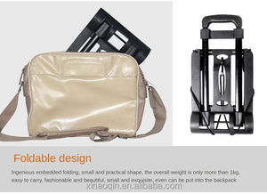 Jiangzhe Tùy Chỉnh Có Thể Gập Lại Tay Đẩy Giỏ Hàng Tạp Hóa Di Động Gấp Giỏ Hàng Mua Sắm Xe Đẩy Giỏ Hàng Với Túi Bánh Xe Đẩy Nhựa - Product Image 6