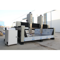 Nouvelle machine de gravure CNC à double tête automatique 15kw pour le granit et le marbre, machine de gravure de haute qualité, polisseuse de pierre, carrelage