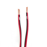 Kabel Speaker Paralel PVC UL2468 2C 18AWG Merah Hitam