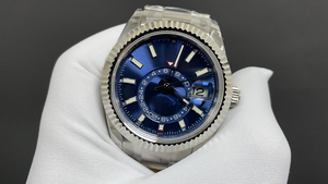 Lanzamiento del Producto Estrella 2026 - Reloj Premium para Hombre - Caja Blanca, Esfera Azul, 42 mm - Calidad Superior - Reloj Mecánico - Product Image 3