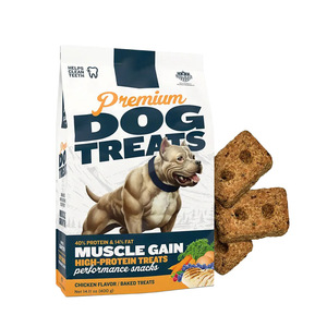 OEM/ODM Snack per Cani ad Alto Contenuto Proteico Senza Cereali con Ingredienti Vegetali e Frutta Certificati ISO9001 - Product Image 3
