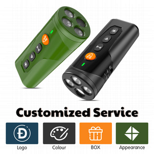 Repelente Ultrasónico para Perros, Negro, Alta Potencia, Control de Ladridos, con Luz LED y Alarma para Uso en Exteriores - Product Image 4