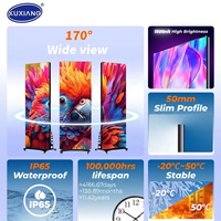 Pantalla LED Publicitaria Digital Plegable de Interior a Todo Color P1.25 P1.56 P1.66 P1.86 P2 P2.5 P3