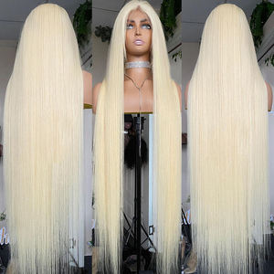 Livraison directe 613 blonde HD cheveux humains vierges vietnamiens à cuticule alignée vendeurs de perruques dentelle frontale - Product Image 1