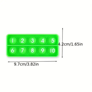 บอร์ดป๊อ<span class=keywords><strong>ป</strong></span>คณิตศาสตร์ใหม่สิบเฟรมของเล่นฝึกทักษะการเล่นทาง<span class=keywords><strong>ป</strong></span>ระสาทสัมผัสสำหรับเด็กอนุบาลห้องเรียน - Product Image 2