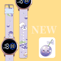 Jam Tangan LED Fashion Logo Kustom Grosir 2026 untuk Anak Laki-laki Perempuan, Jam Tangan Elektronik Digital, Jam Tangan Sport Anak Lucu