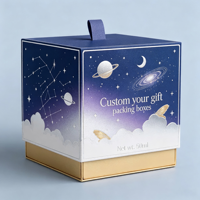 Boîte rigide en papier écologique personnalisée avec fermeture à ruban |   Emballage cadeau cosmétique de luxe réutilisable pour la beauté et les soins de la peau