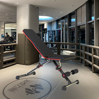 Banc de musculation pliable et réglable Zoshine de haute qualité avec cadre en acier allié - Équipement de gym portable pour intérieur