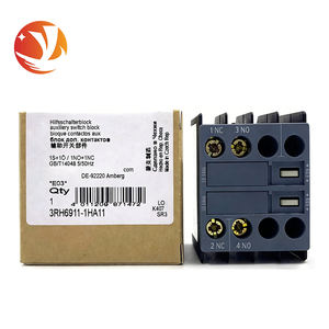 Brand New Original SIEMENS 3RH6 911-1HA11 3RH6911-1HA11 Contactor Auxiliary <b>Switch</b> PLC Programmable Controller - Product Image 1