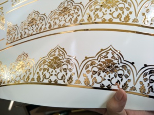 Papel de transferencia de tobogán acuático adhesivo de una cara de alta calidad-Blanco, tamaño personalizado para serigrafía - Product Image 5