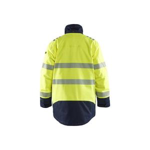 BLAKLADER - 4527153433894XL Parka de invierno Multinorm Hi-vis Amarillo/Azul marino-EAN 7330509823415 ROPA DE TRABAJO RESISTENTE A LLAMAS - Product Image 2