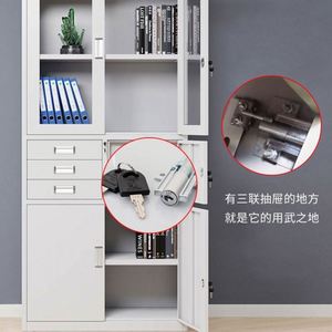 Cerradura de Seguridad para Cajón de Aleación de Zinc con Sistema de Bloqueo Multipunto Duradero para Dormitorio, Gimnasio, Oficina, Almacenamiento con Llave Metálica - Product Image 5