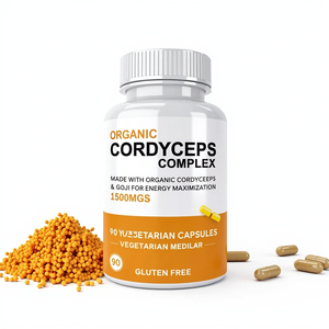 Suplemento Cordyceps Militaris Extract Cápsulas Chinese Caterpillar Fungo Soft Capsule Cordyceps Sinensis Cápsulas - Product Image 6