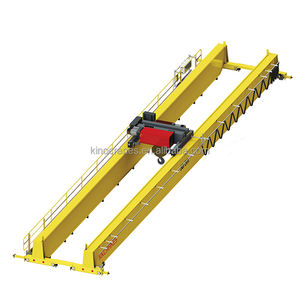 European Type 5ton 10ton 20ton <b>Wireless</b> <b>Control</b> Double Girder Overhead Crane for Workshop - Product Image 3