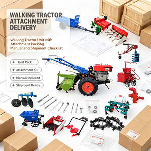 Tracteur à deux roues <span class=keywords><strong>de</strong></span> 8 à 32 CV avec batteuse et moteur diesel <span class=keywords><strong>pour</strong></span> la récolte du riz et la culture du paddy - Product Image 3