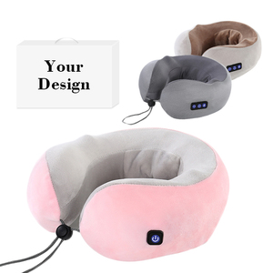 2025 New Wireless Neck Massager Portable Neck Heat <b>Pillow</b> Rechargeable <b>U</b> <b>Shaped</b> <b>Pillow</b> for Pain Relief - Product Image 1