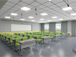 Scuola di qualità Premium scrivania e sedia Set tavolo di scrittura con cassetto del libro per lo studente mobili - Product Image 4