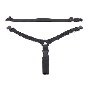 Sangle de ceinture en nylon élastique multifonctionnelle pour entraînement tactique en plein air, à point unique, pour sport de tir, à libération rapide, à porter en bretelle inclinée - Product Image 6