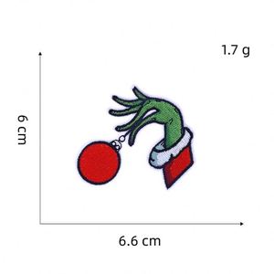 Iron on Cute Embroidery Christmas Tree Patch for Clothing Bag Decoration - Product Image 3