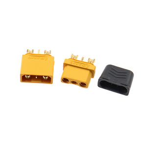 Conector ICX301 XT30U con Pin de Señal (2+1) - Tipo Soldadura, Par Macho y Hembra para Comunicación de Cargadores Inteligentes LiPo y Alimentación de Drones - Product Image 3