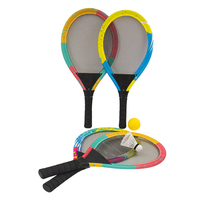 Oferta Especial: Juego de Raquetas de Bádminton y Tenis de PVC Resistentes para Niños Yuheng, Varios Tamaños con Diseños Coloridos, Incluye Pelota de Bádminton
