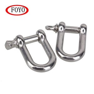 FOYO <span class=keywords><strong>Vente</strong></span> chaude Manille en acier inoxydable forgé de qualité supérieure pour usage marin avec goupille captive pour bateau, yacht et kayak - Product Image 2