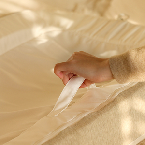 Coussin de bébé en Sorona biologique certifié Oeko-Tex, personnalisé, 90*55cm, beige blanc, qualité alimentaire, nid de sommeil pour bébé - Product Image 4