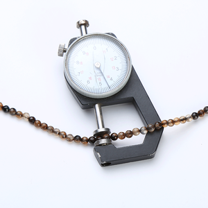 ลูกปัดพลอยอาเกตธรรมชาติทรงบริลเลียนต์คัท 2079 สำหรับทำเครื่องประดับ ขนาด 8 มม. และตัวเลือกความสูงของสินค้า 3 มม. - Product Image 2